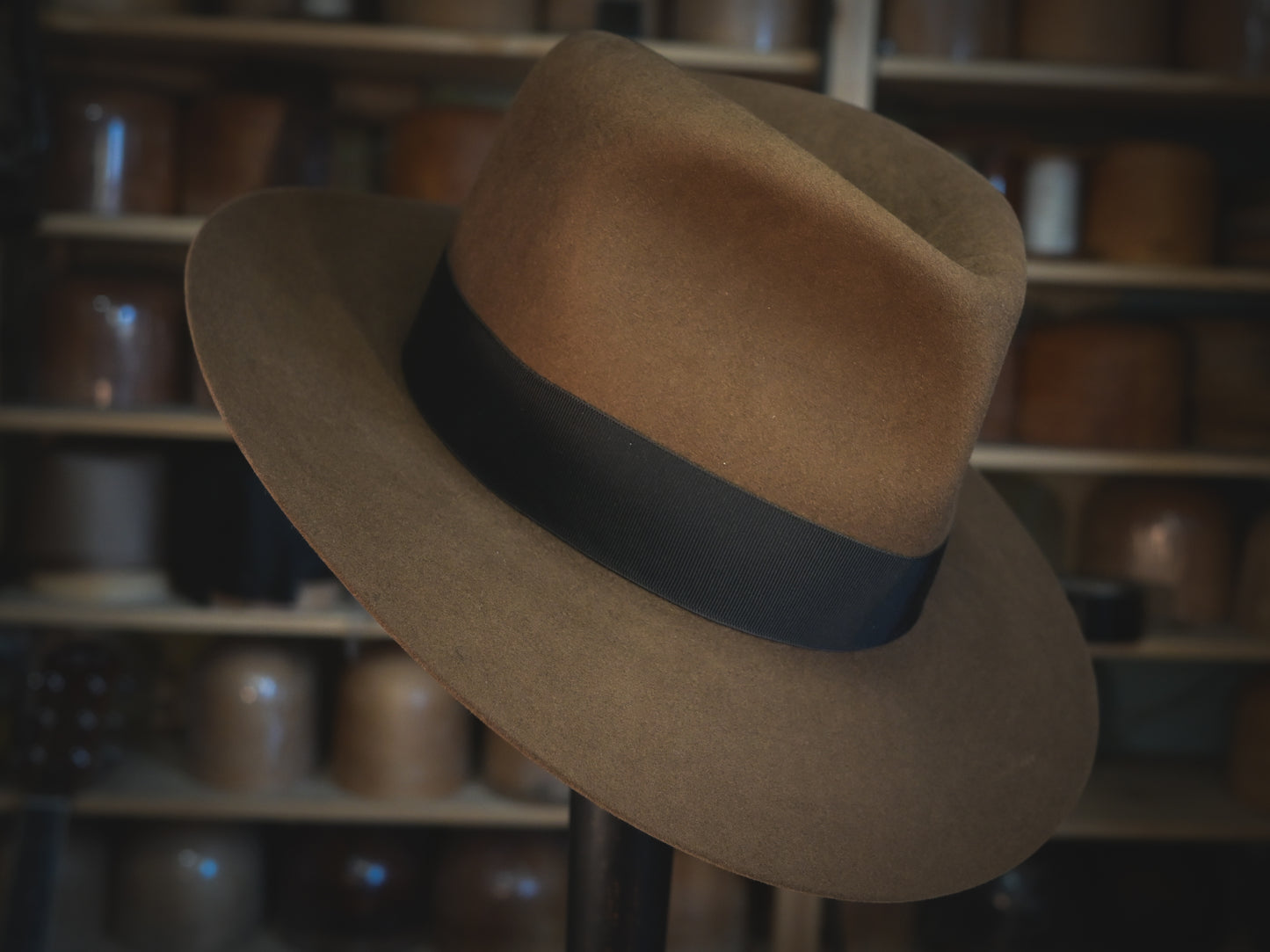 The Archaeologist fedora (rabbit fur felt)