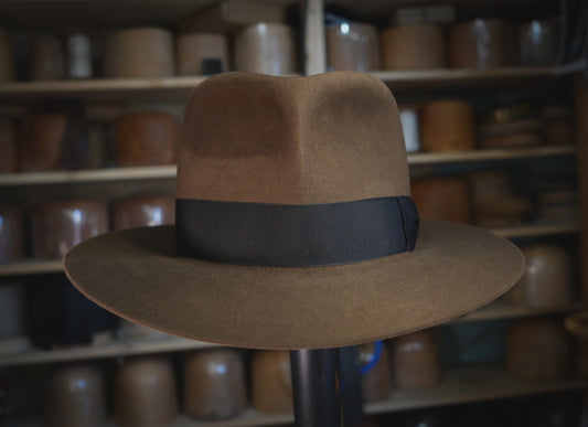 The Archaeologist fedora (beaver fur felt)