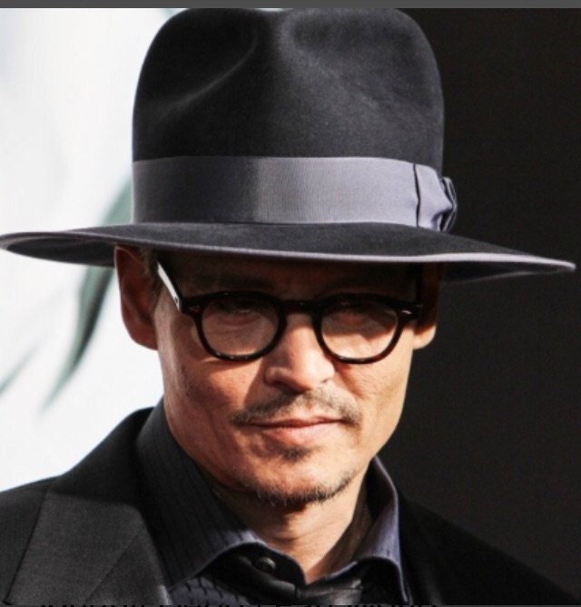 Wide brimmed Johnny Depp fedora