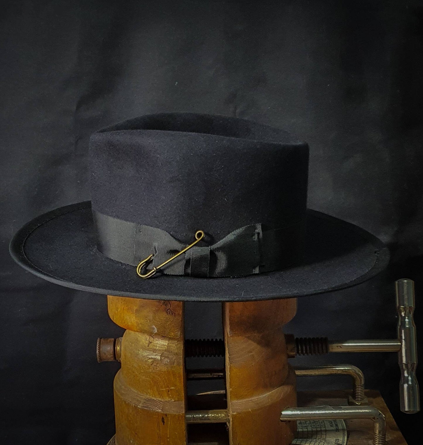 The Classic Wide Brimmed Fedora