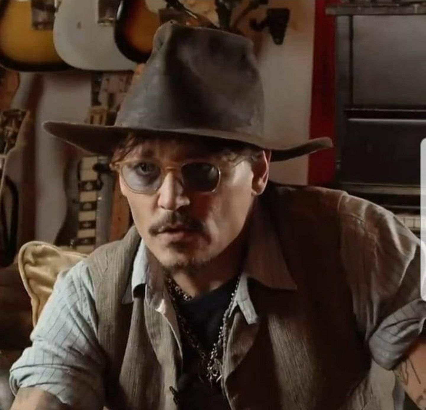 Johnny Depp western fedora